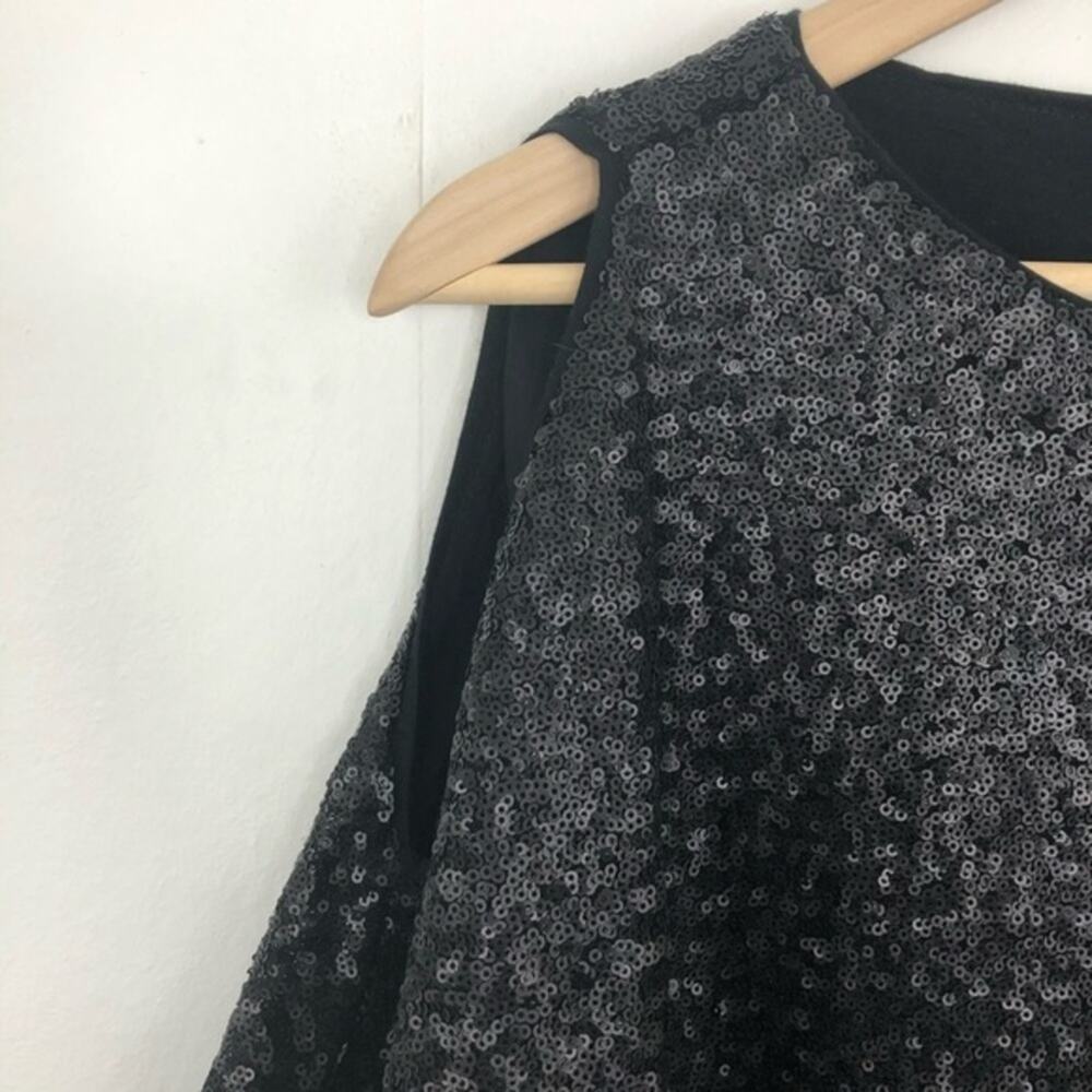 Splendid Sequin Cold Shoulder Top - Picture 4 of 11